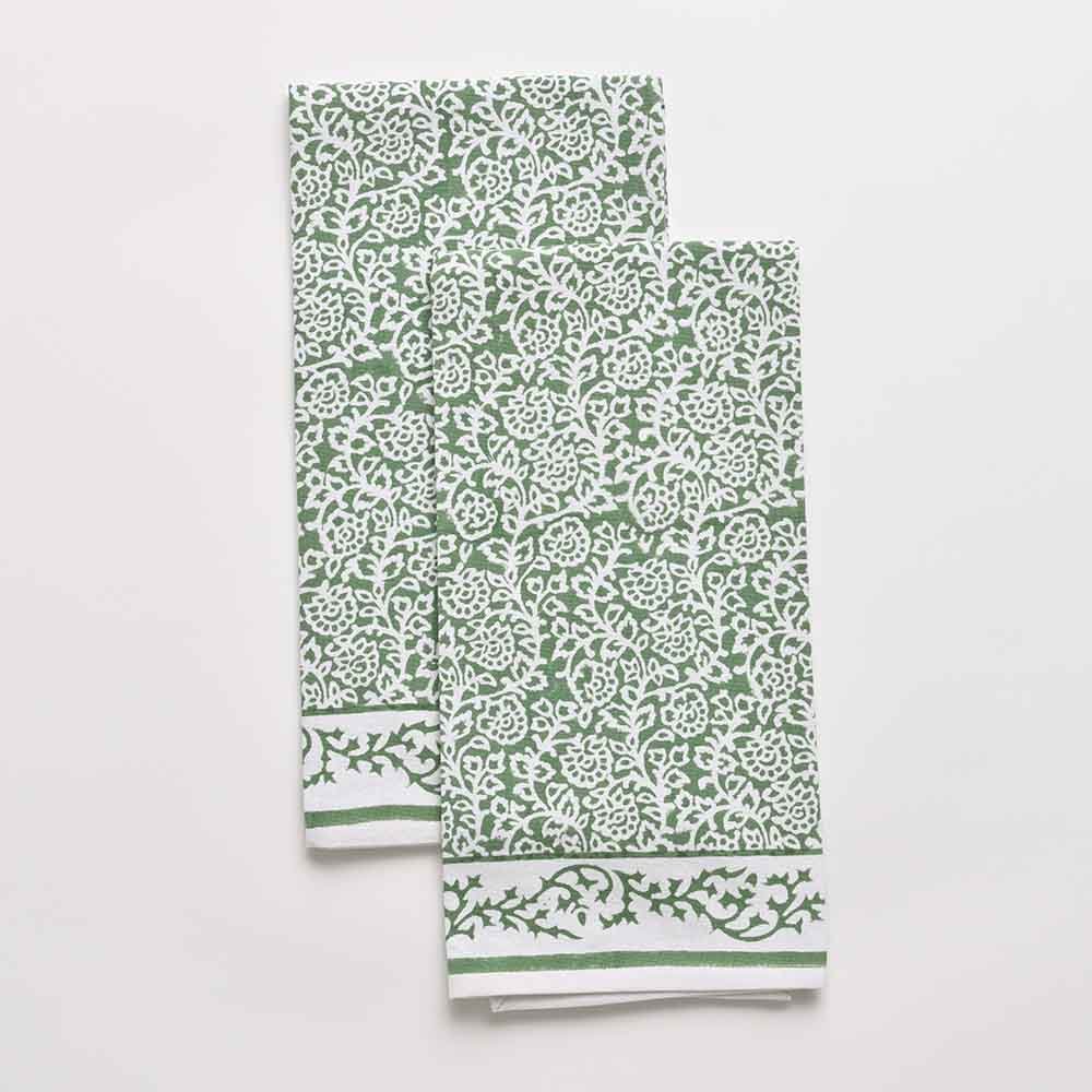 Pomegranate Tea Towels - Set of Two