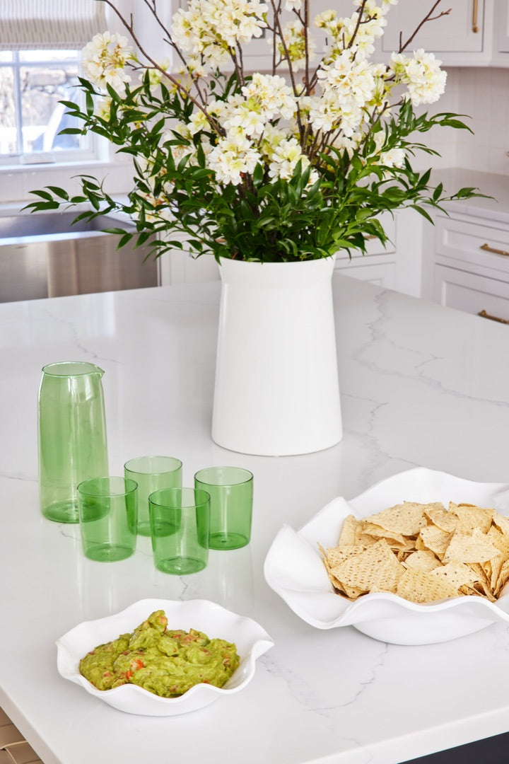 Small Wavy Melamine Bowl