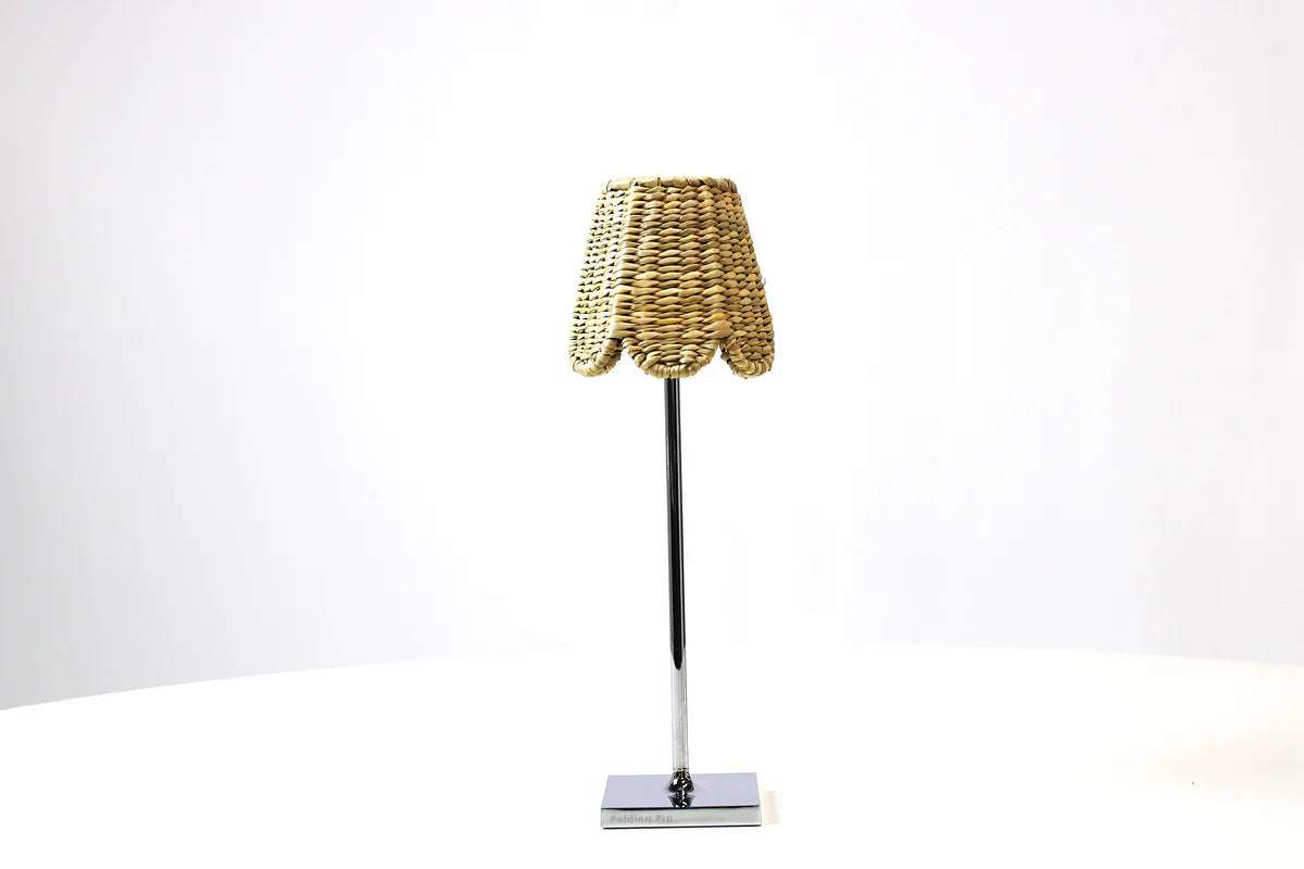 Maison Maison Micro Scalloped Seagrass Lampshade