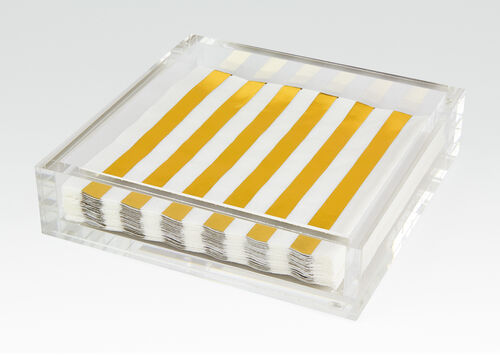 Lucite Luncheon Napkin Tray