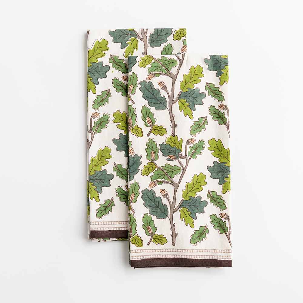 Pomegranate Tea Towels - Set of Two