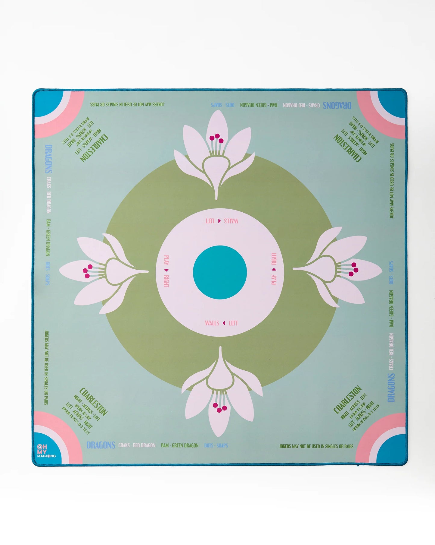 Oh My Mahjong Sage Lotus Mat