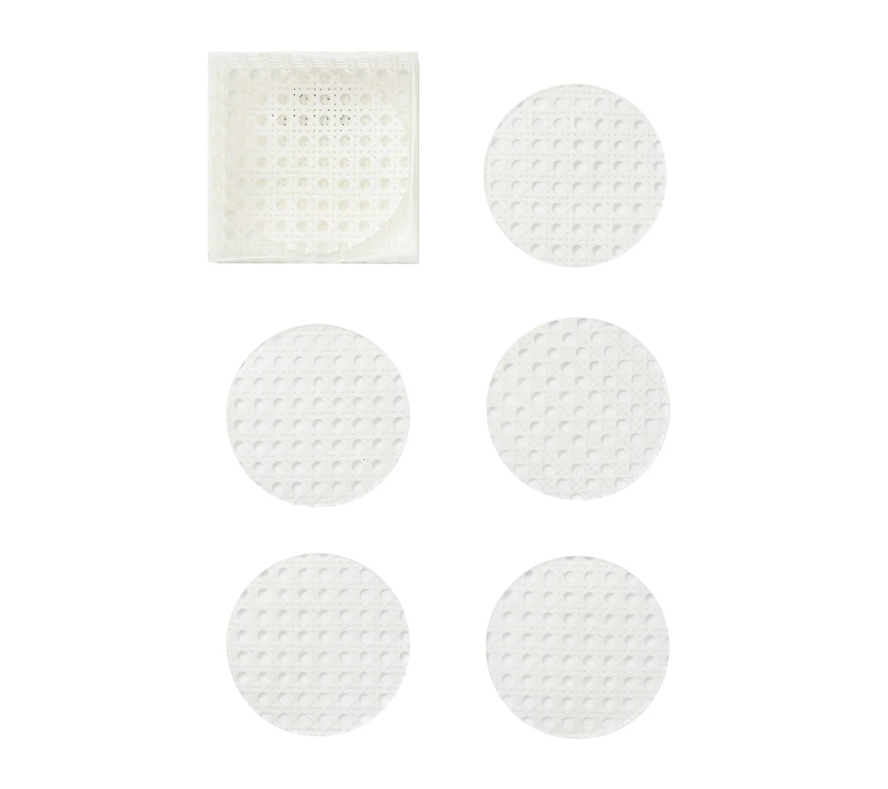 Faux Wicker Coasters