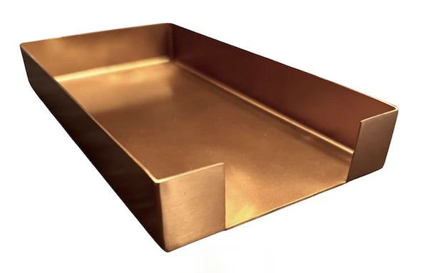 Brass Plated Guest Towel Tray