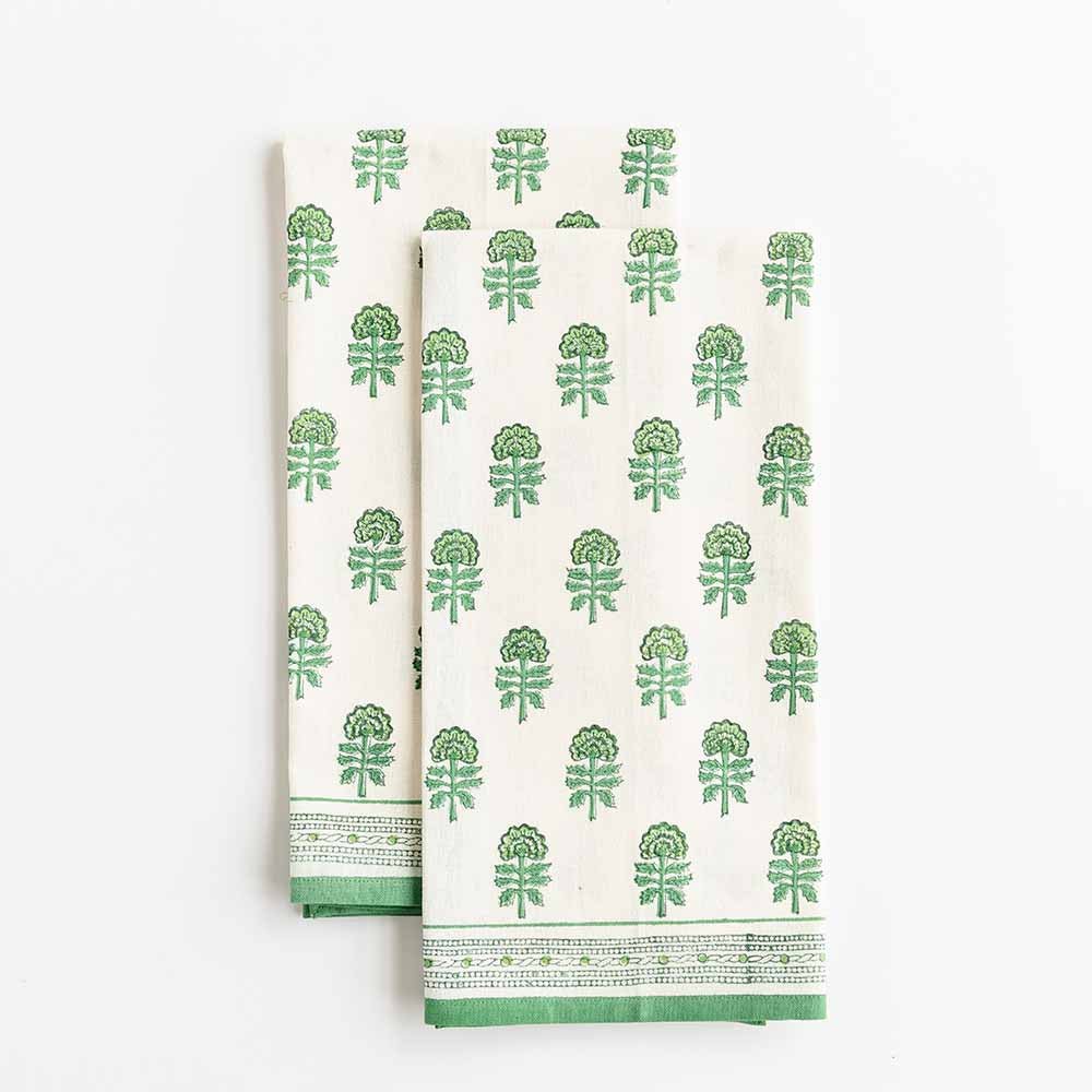 Pomegranate Tea Towels - Set of Two