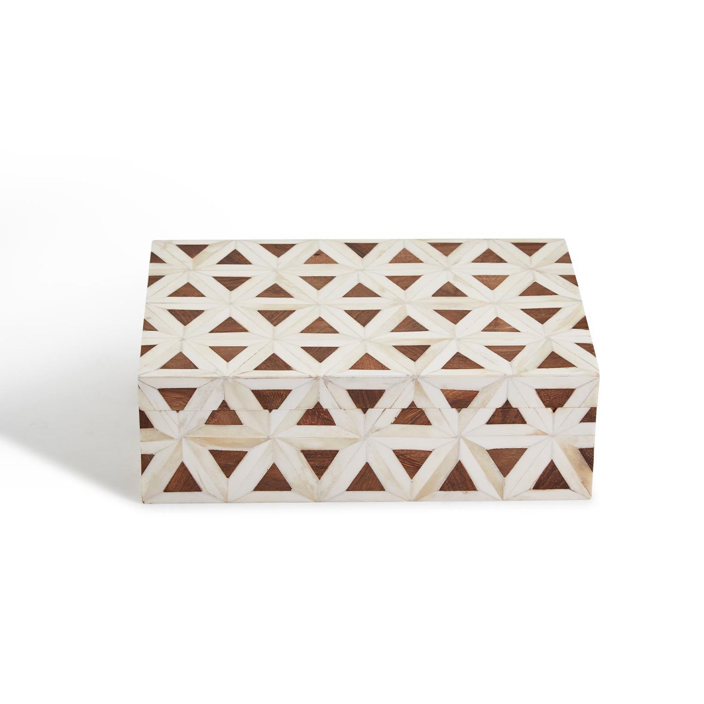 Triangle Pattern Bone Box