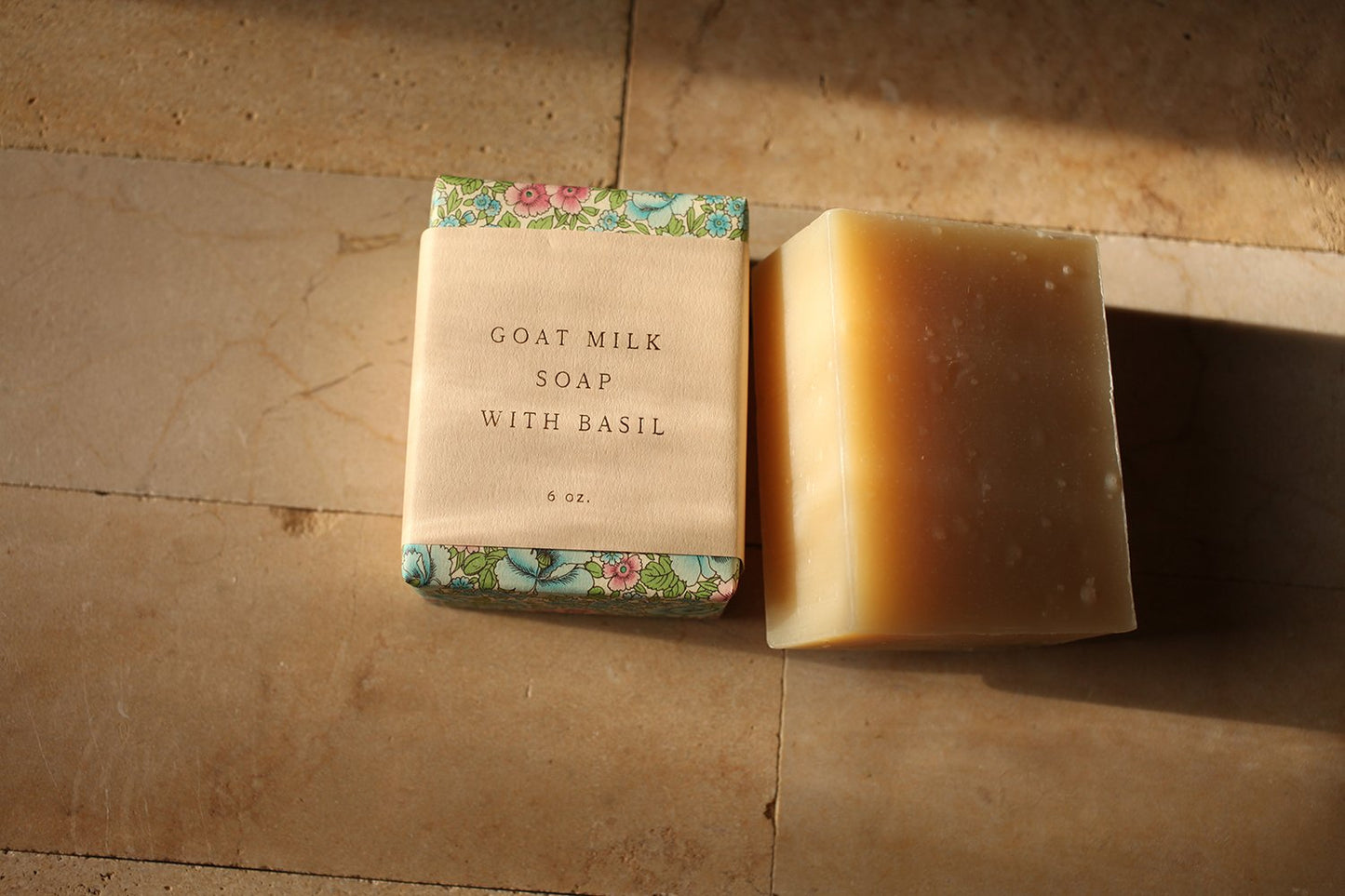 Saipua Goat Milk with Basil Soap