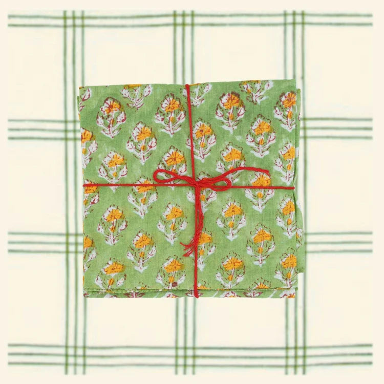 Suzette S/O 4 Cotton Napkins