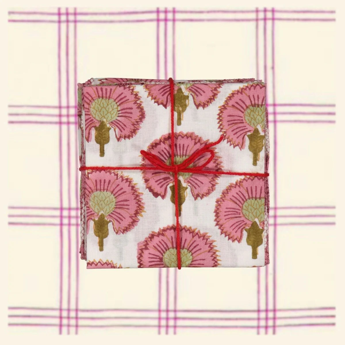 Suzette S/O 4 Cotton Napkins