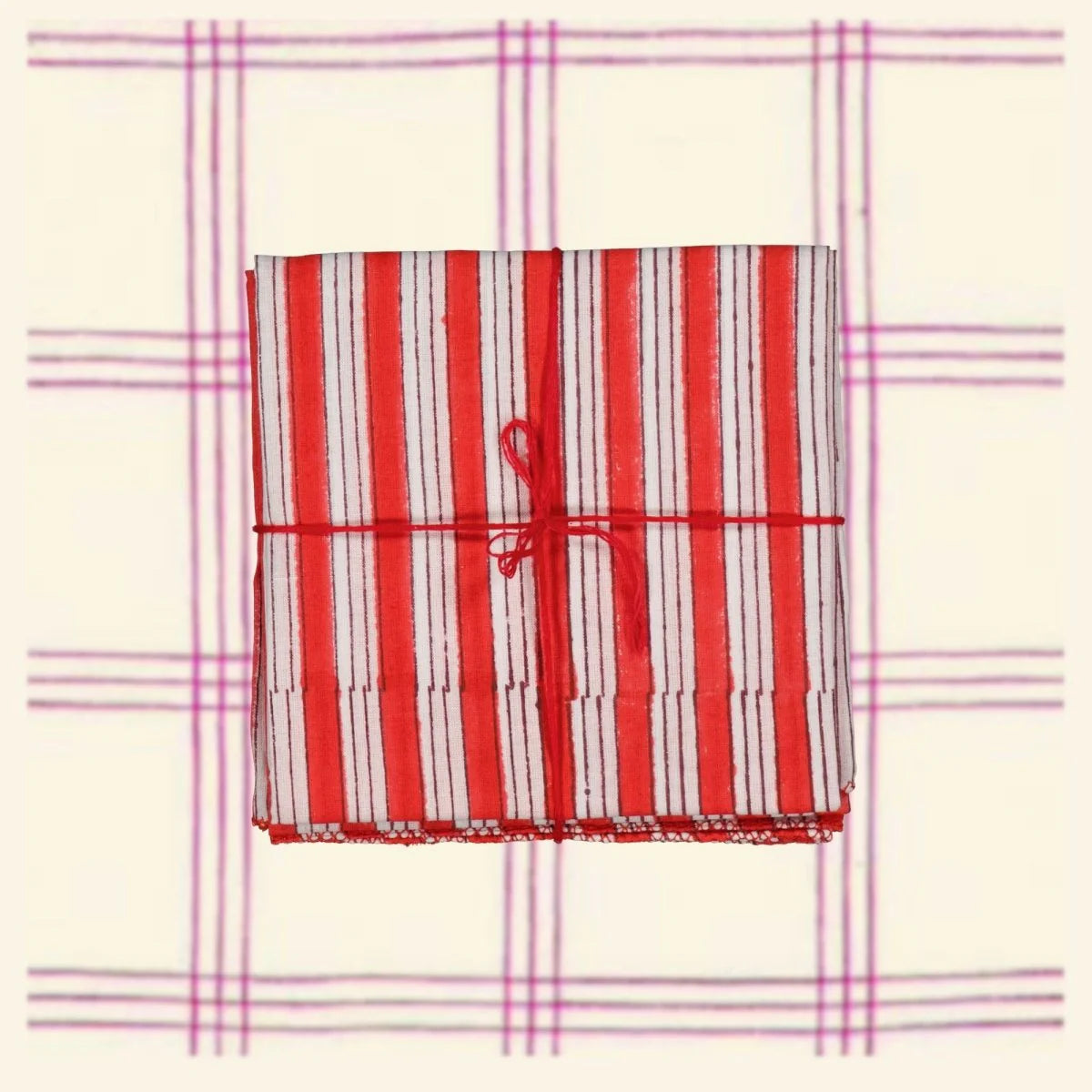 Suzette S/O 4 Cotton Napkins