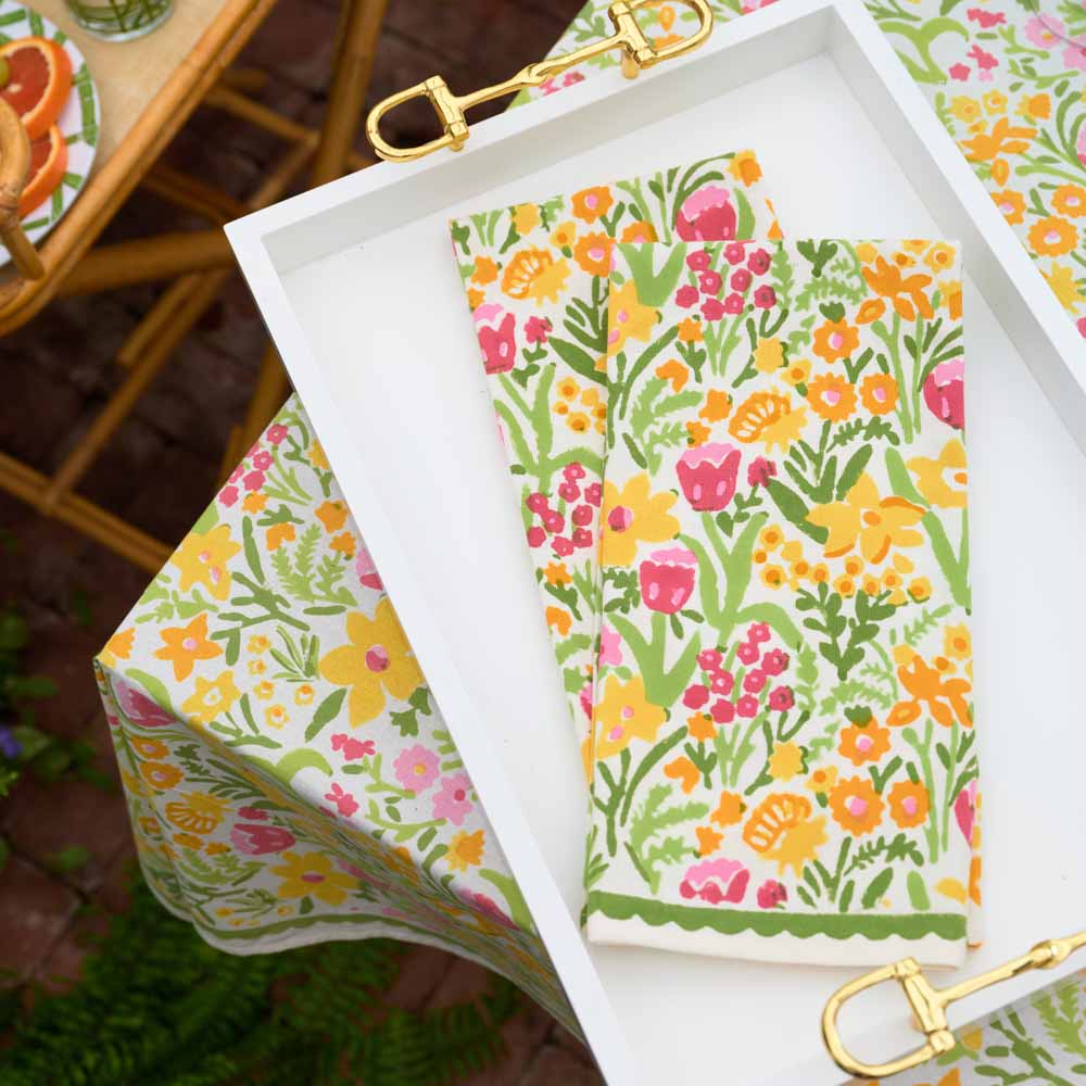 Pomegranate Tea Towels - Set of Two