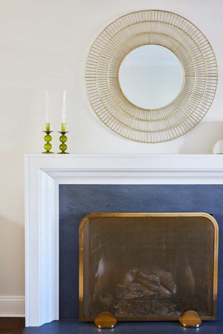 Kim Seybert Hand Blown Glass Candlesticks