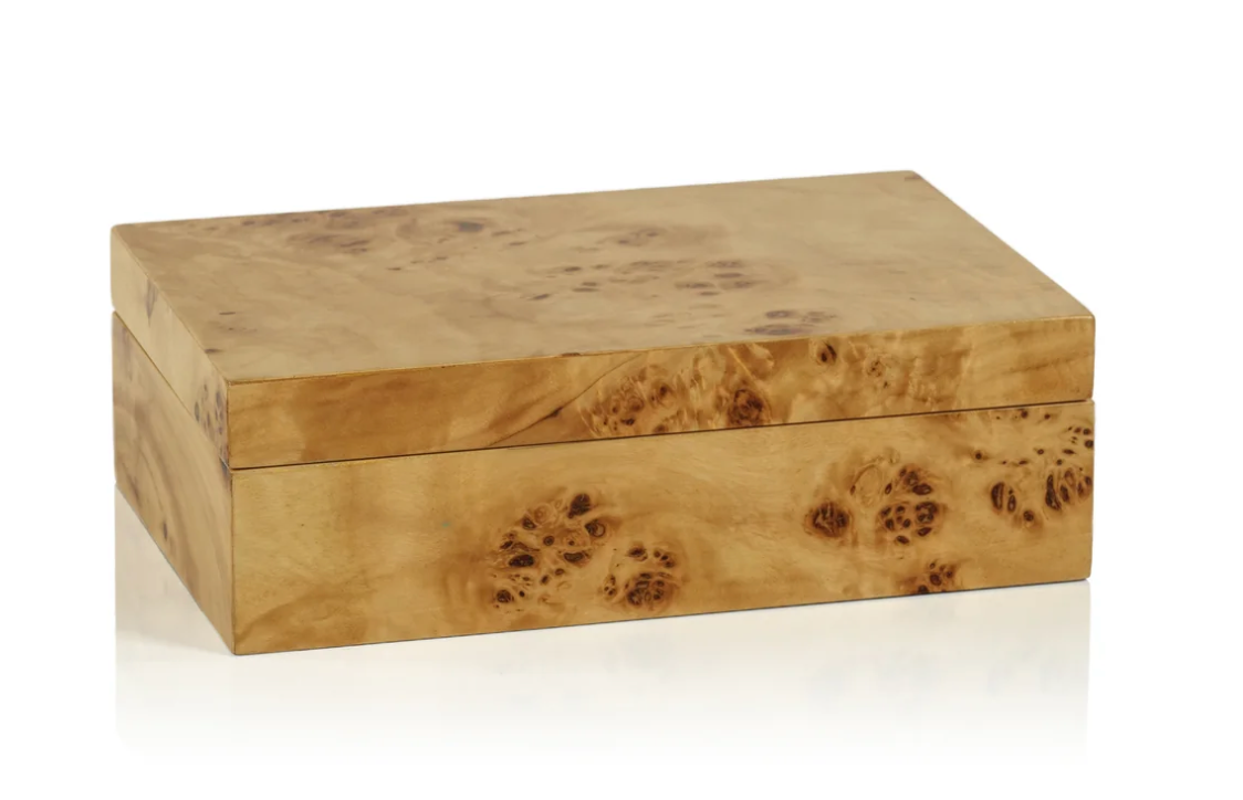 Burl Wood Boxes