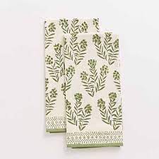 Pomegranate Tea Towels - Set of Two