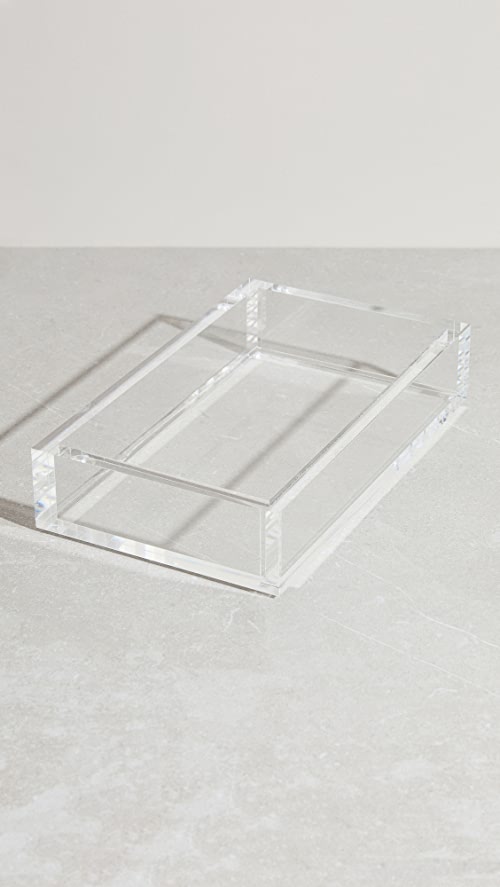 Acrylic Guest Napkin Tray