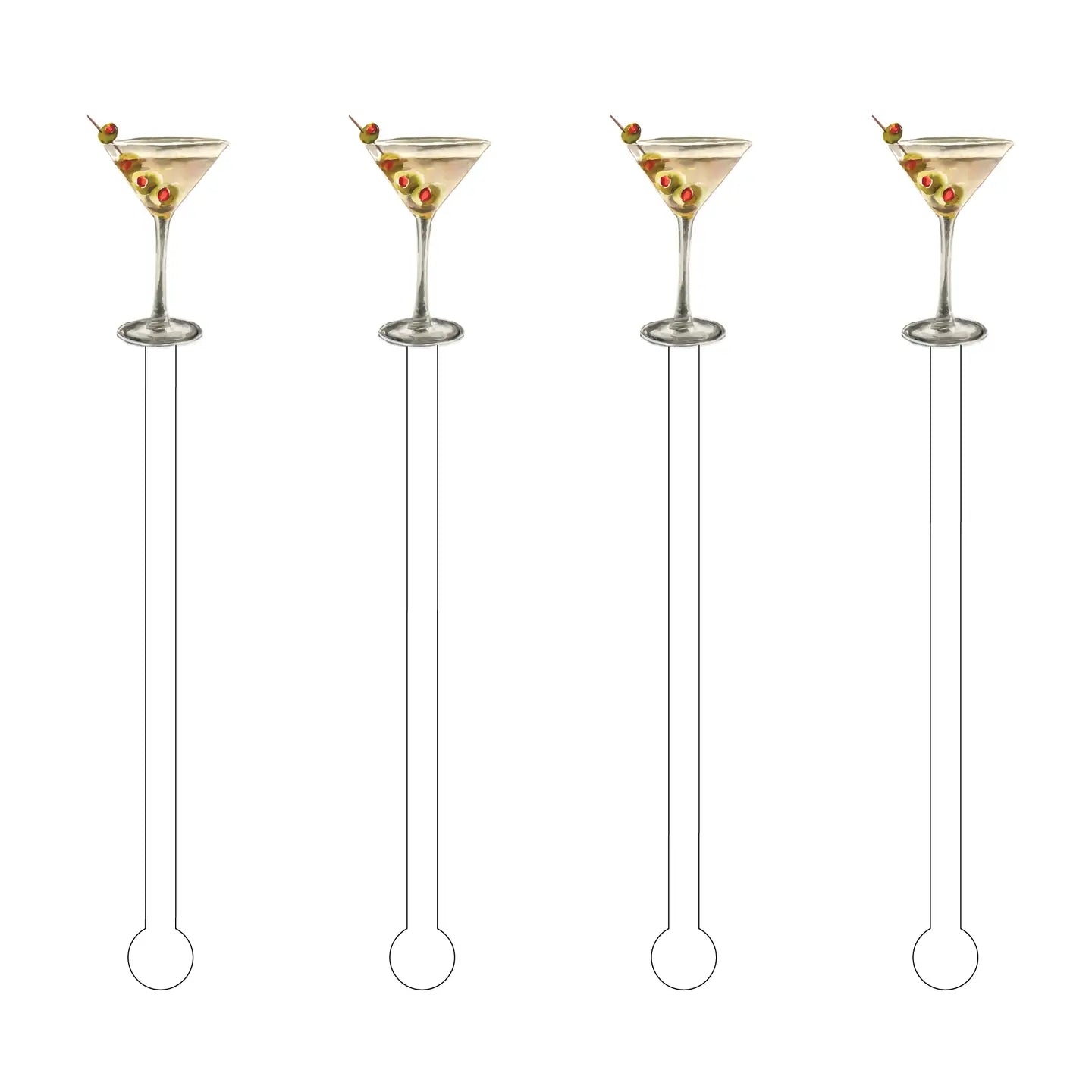 Cocktail Stirrers- Assorted Styles