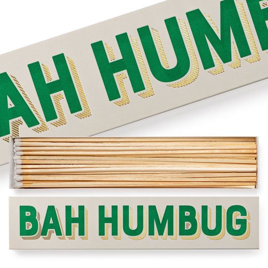 Bah Humbug | Long Safety Matches