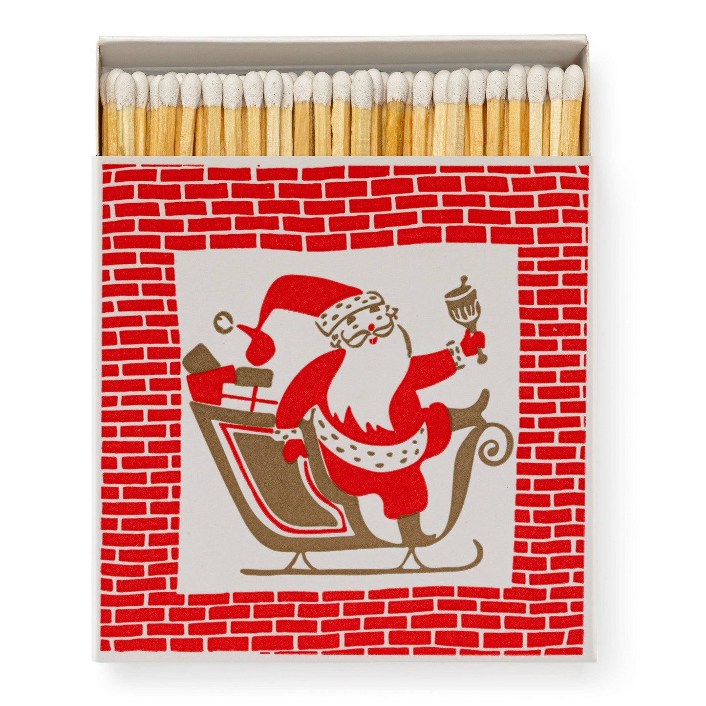Father Christmas | Square - Christmas Safety Matches