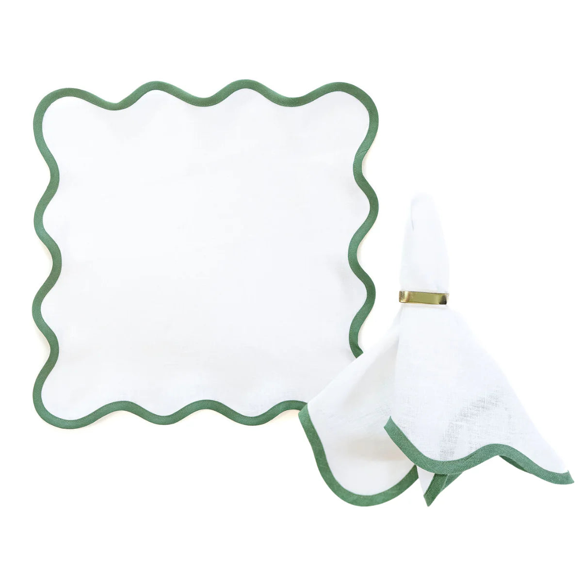 Fenwick Fields Scalloped Napkins