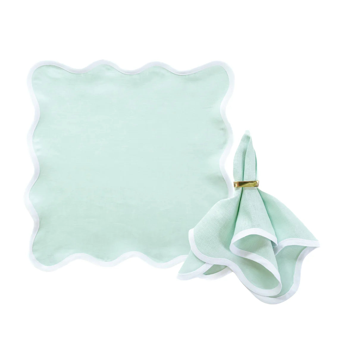 Fenwick Fields Scalloped Napkins