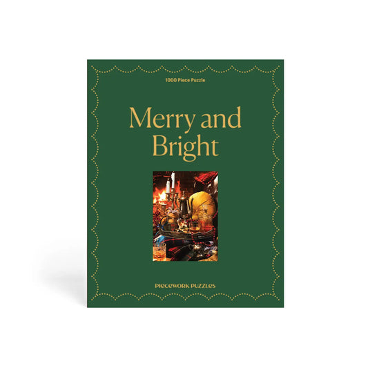 Piecework Puzzle  Merry & Bright 1000 piece puzzle