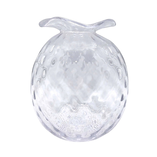 Textured Glass Bud Vase - Large