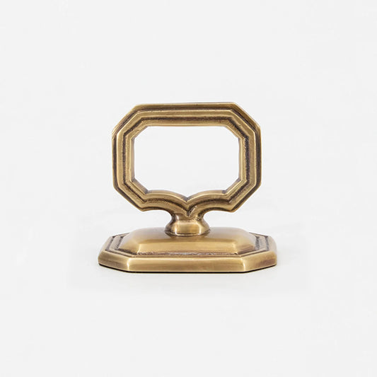 NAPKIN RING WITH PLACE CARD HOLDER