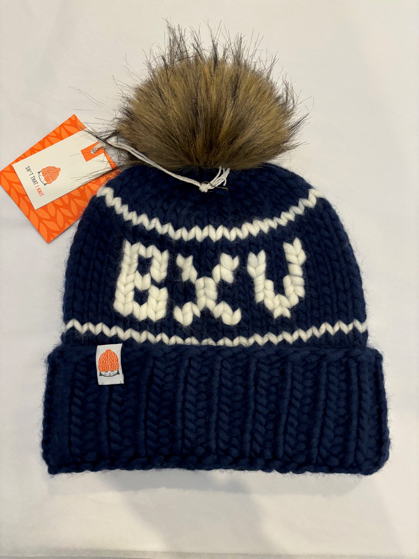 BXV Beanie in Navy Blue