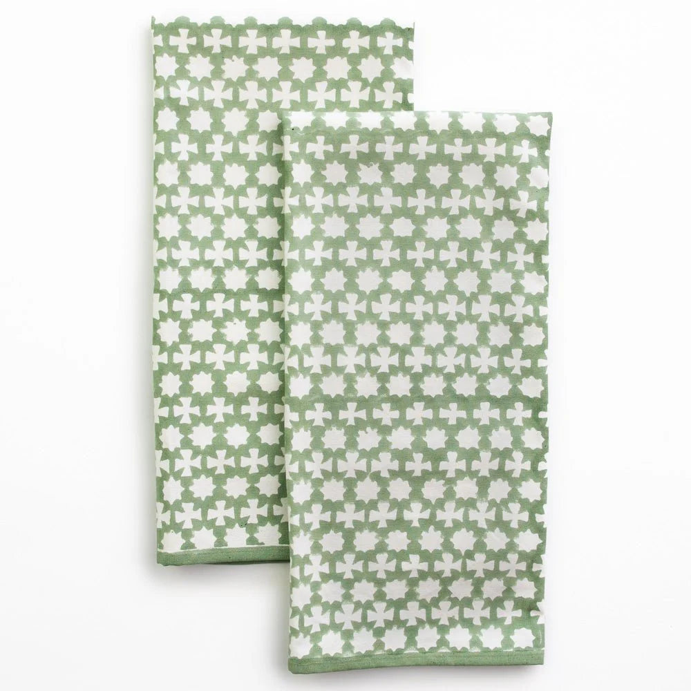 Pomegranate Tea Towels - Set of Two