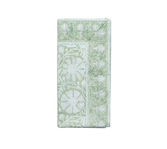 Kim Seybert Provence Napkin Set of 4 in Mint