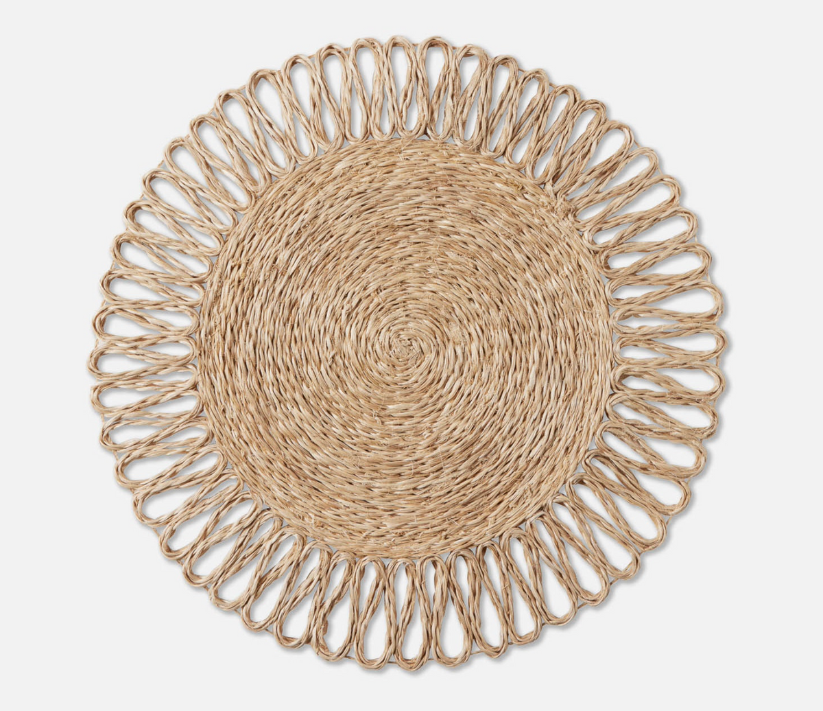 Floral Abaca Placemat — Village Design Studio