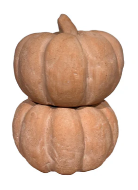 Terracotta Pumpkin in Natural