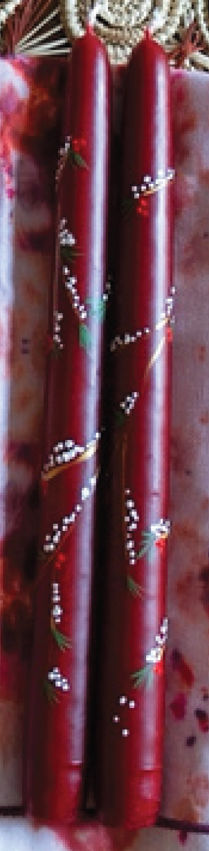 MJ Tablescape Holiday Candles