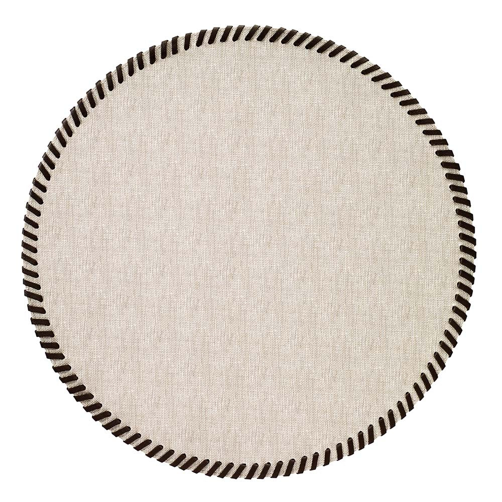 Bodrum Whipstitch Beige Mat