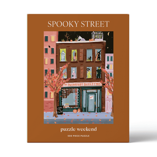 Spooky Street 500 Piece Puzzle