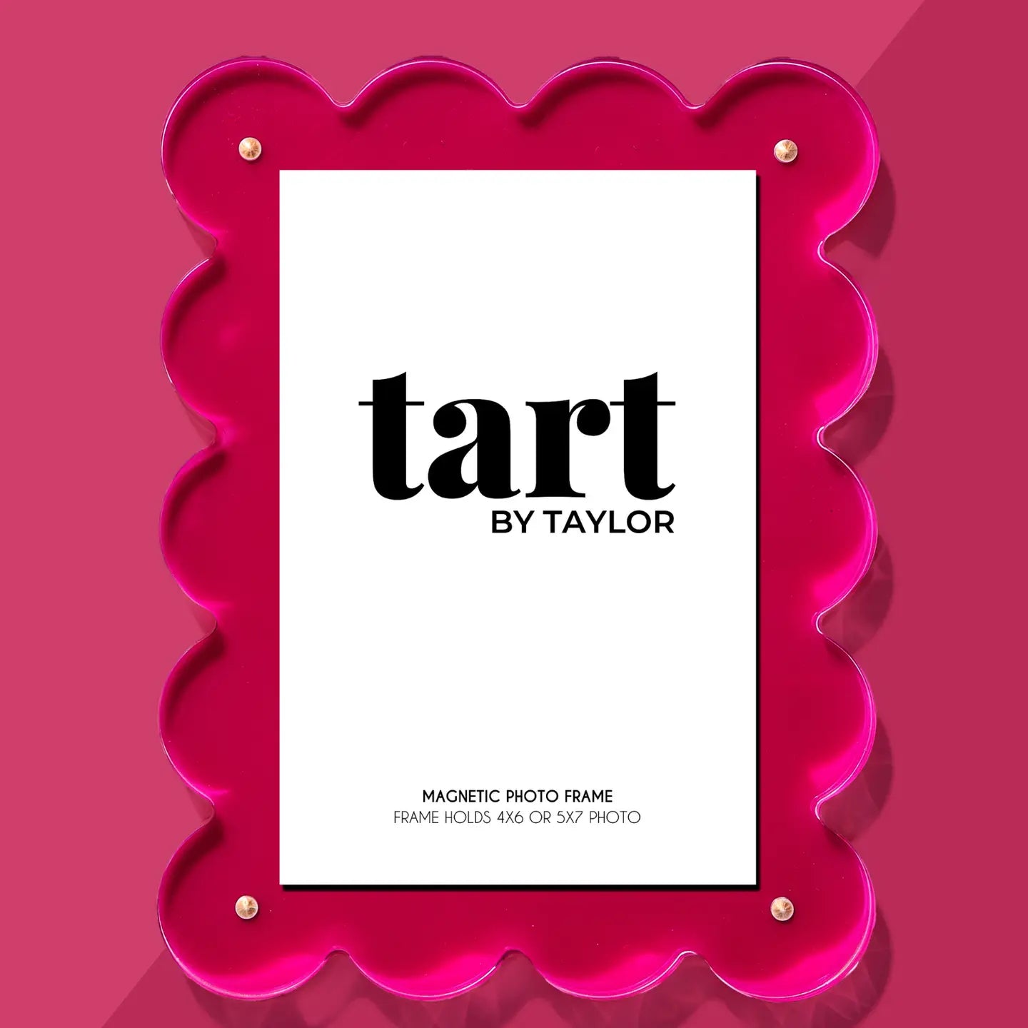 Tart BY Taylor Acrylic Scalloped Frame 5x7