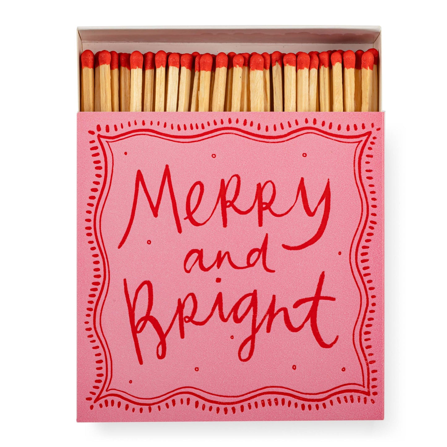 Merry & Bright | Square - Christmas Safety Matches