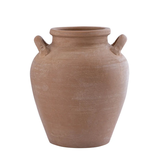 Terracotta Vase with Handles