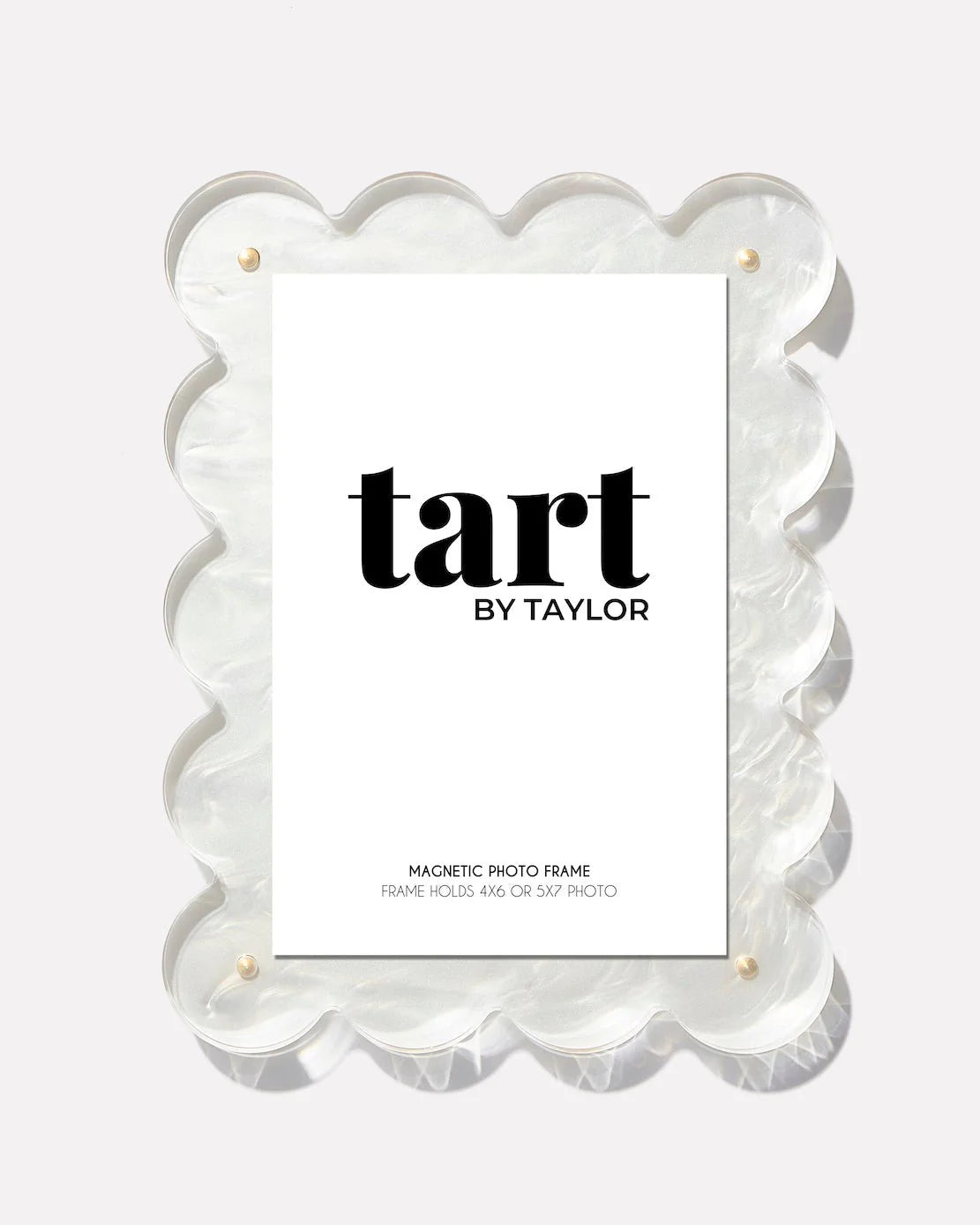 Tart BY Taylor Acrylic Scalloped Frame 5x7