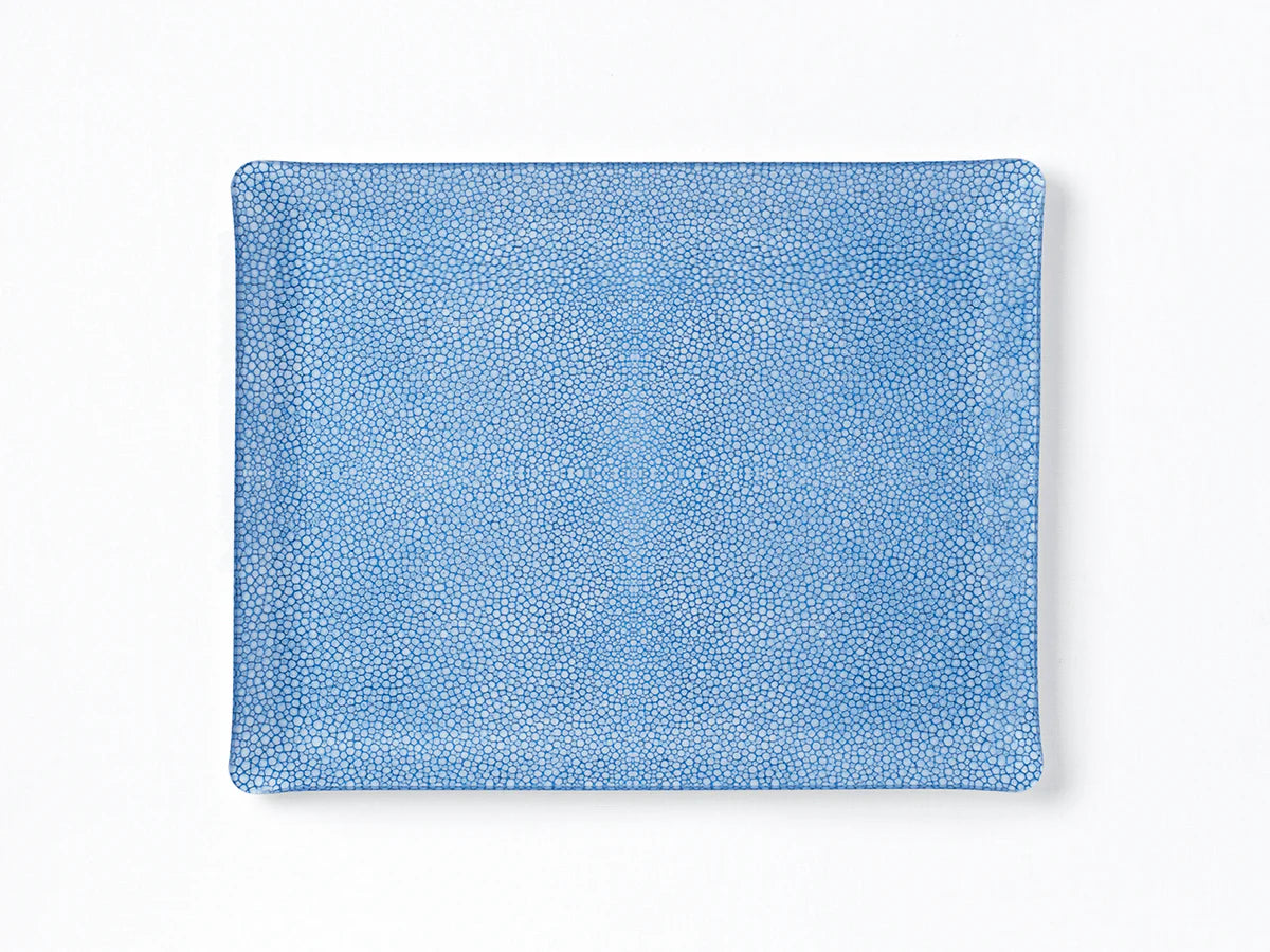 Small Shagreen Acrylic Tray