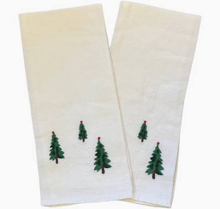 Pomegranate Slope First Tea Towels