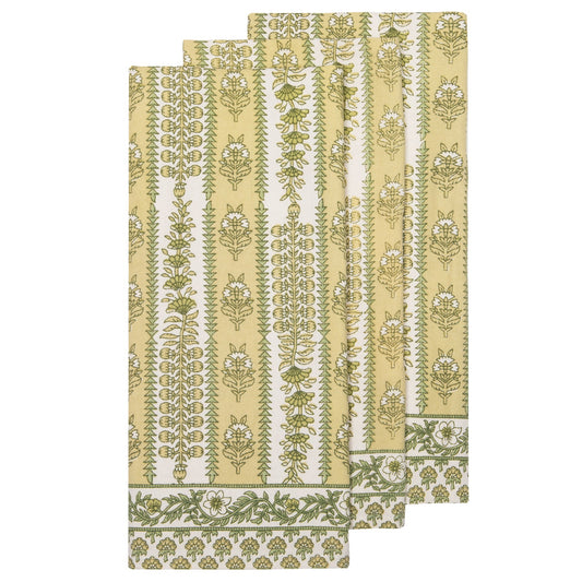 Couleur Nature - Avignon Tea Towels Pistache s/o 2