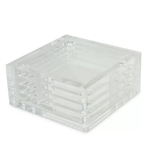 Lucite Coaster Set