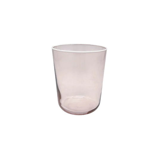 White Rim Water Glass -Set of 4