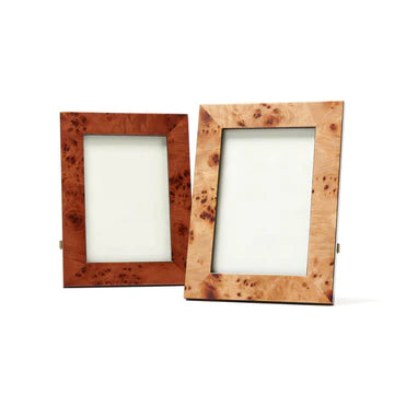 Burl Wood Picture Frame
