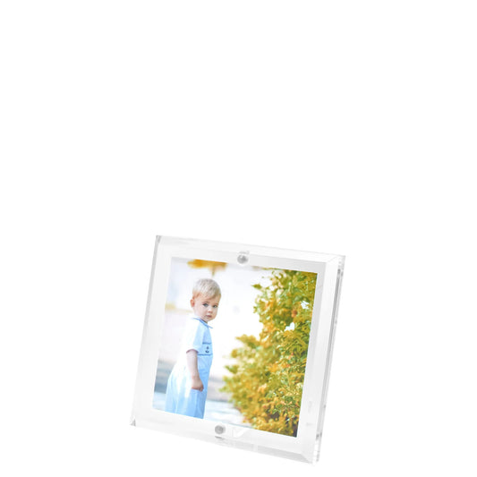 Clear Beveled Edge Square Frame - 2 Sizes