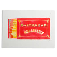 Matchbook Watercolor Print-9 x 12"