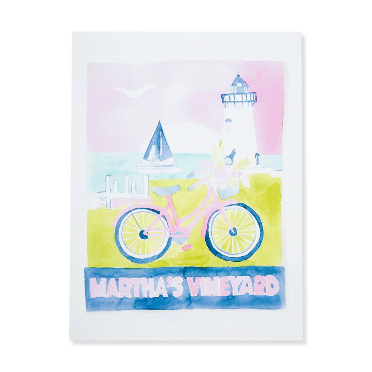 Small Matchbook Watercolor Print - 5 x 7"