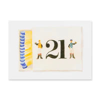 Matchbook Watercolor Print-9 x 12"